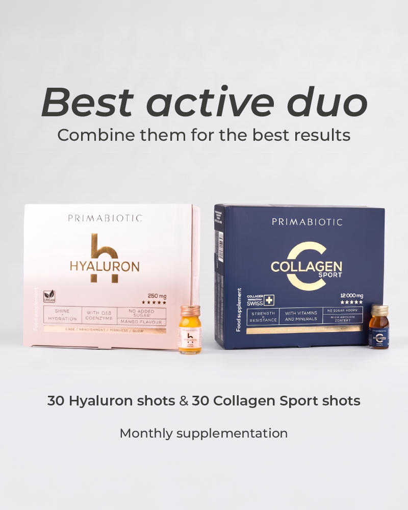 Bundle: Primabiotic Collagen Sport & Hyaluron