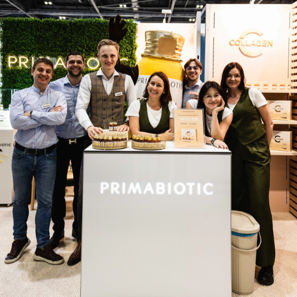 primabiotic team at the salon beauty trade show